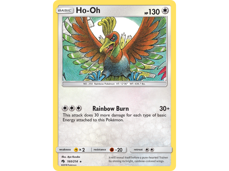Ho-Oh (Reverse Holo)