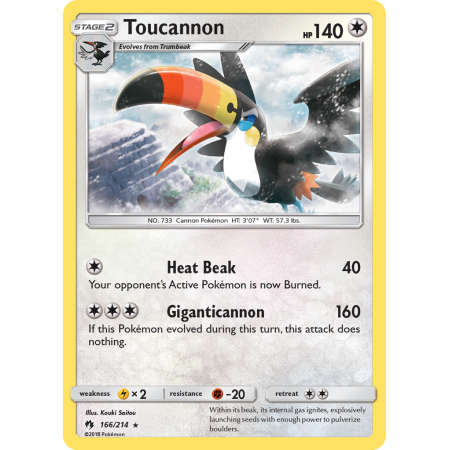 Toucannon (Reverse Holo)