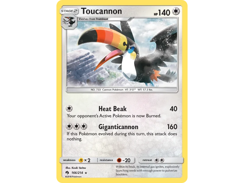 Toucannon (Reverse Holo)