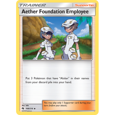 Aether Foundation Employee (Reverse Holo)