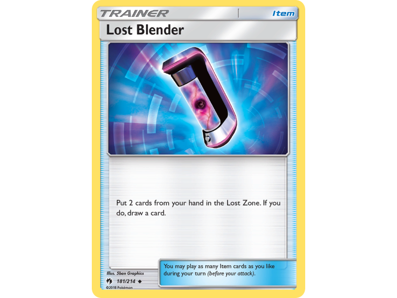 Lost Blender (Reverse Holo)
