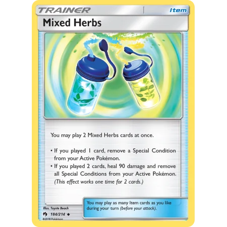 Mixed Herbs (Reverse Holo)