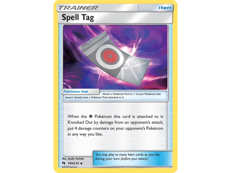 Spell Tag (Reverse Holo)
