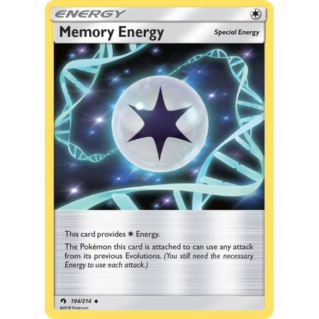 Memory Energy (Reverse Holo)