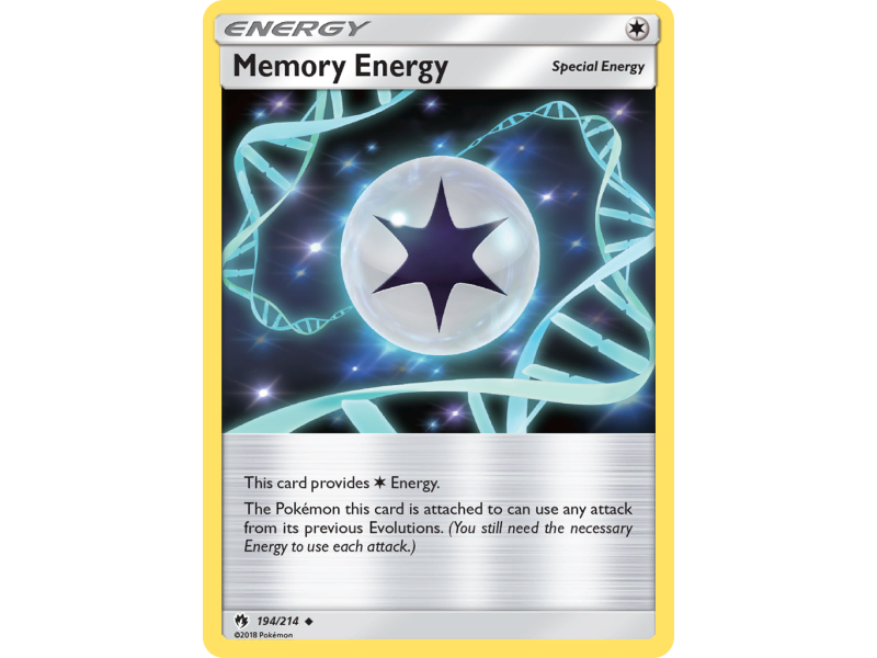 Memory Energy (Reverse Holo)