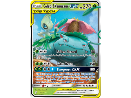 Celebi & Venusaur-GX (Holo)
