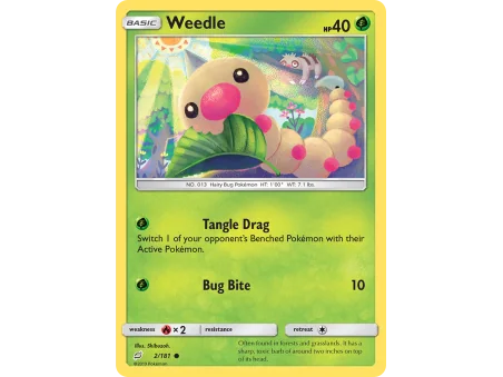 Weedle (Reverse Holo)