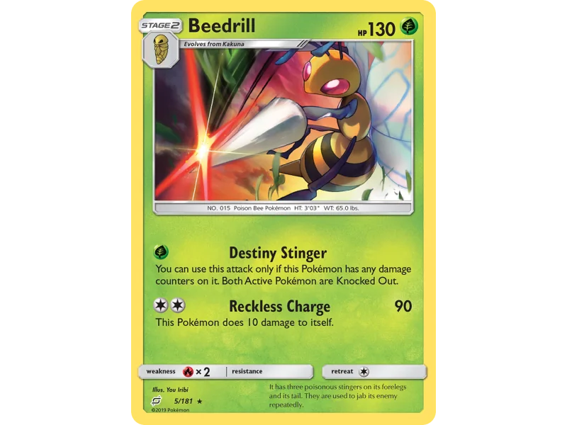 Beedrill (Reverse Holo)