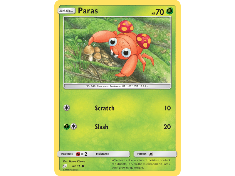 Paras (Reverse Holo)