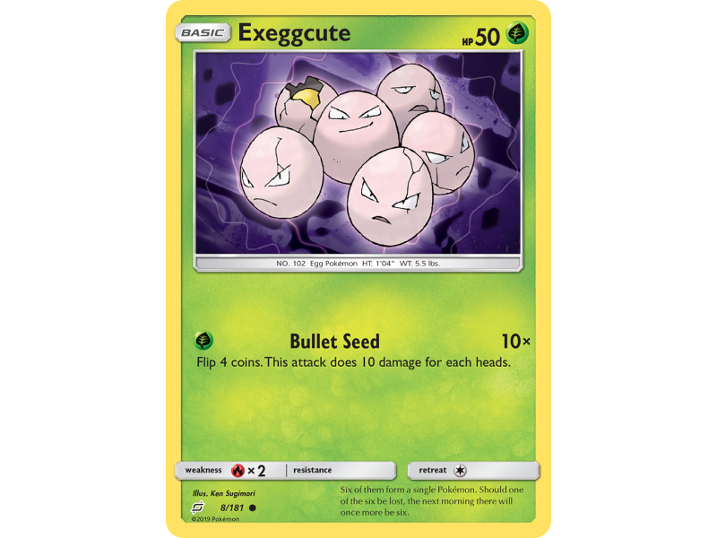Exeggcute (Reverse Holo)