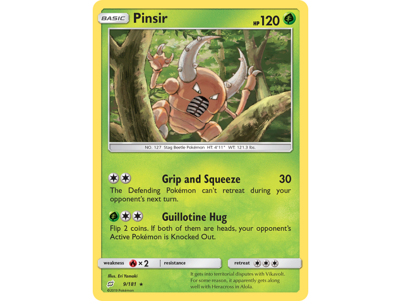 Pinsir (Reverse Holo)