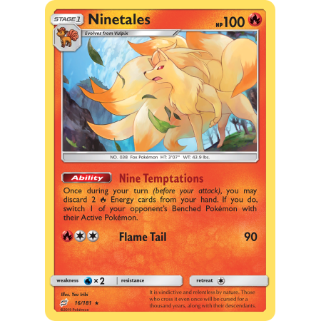 Ninetales (Reverse Holo)