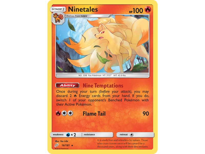 Ninetales (Reverse Holo)