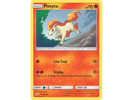 Ponyta (Reverse Holo)