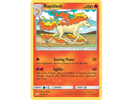 Rapidash (Reverse Holo)