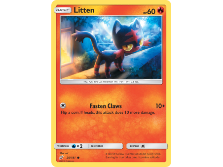 Litten (Reverse Holo)