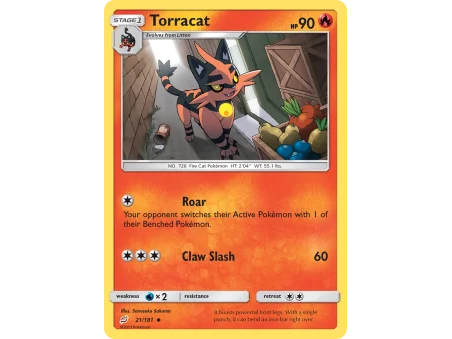 Torracat (Reverse Holo)