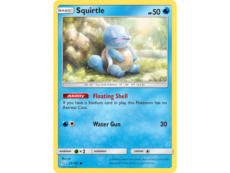 Squirtle (Reverse Holo)
