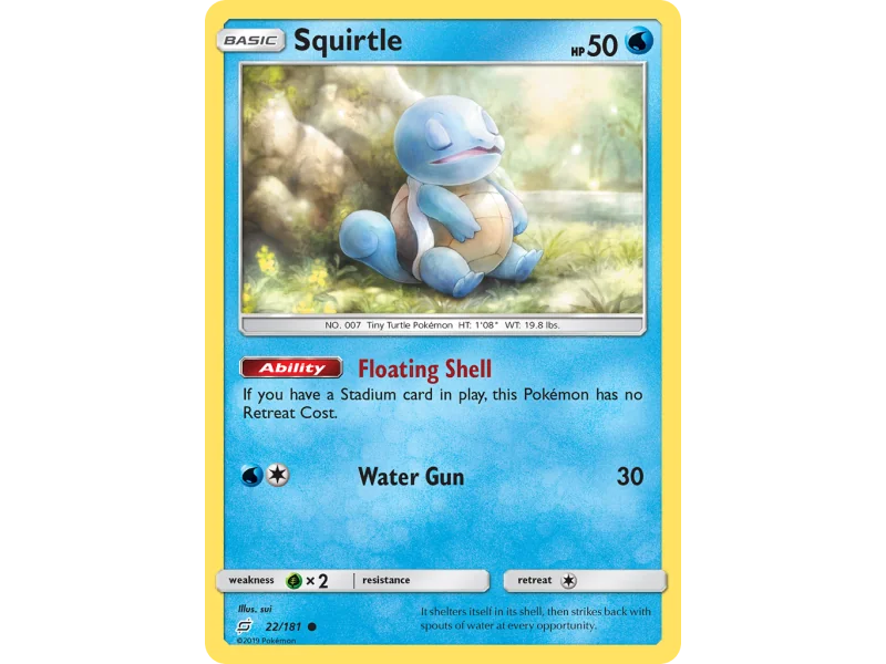 Squirtle (Reverse Holo)