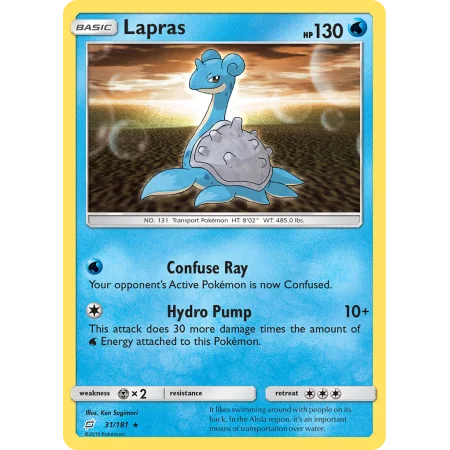 Lapras (Reverse Holo)