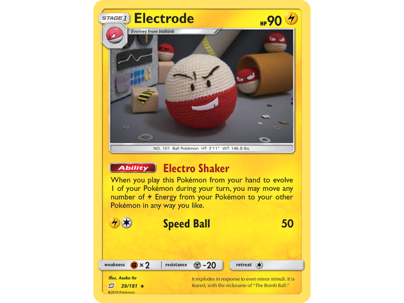 Electrode (Reverse Holo)