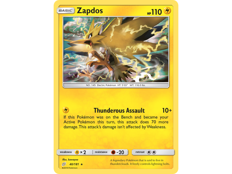 Zapdos (Reverse Holo)