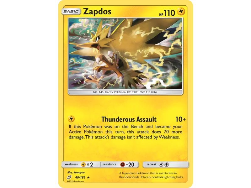 Zapdos (Reverse Holo)