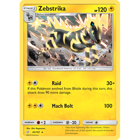 Zebstrika (Reverse Holo)