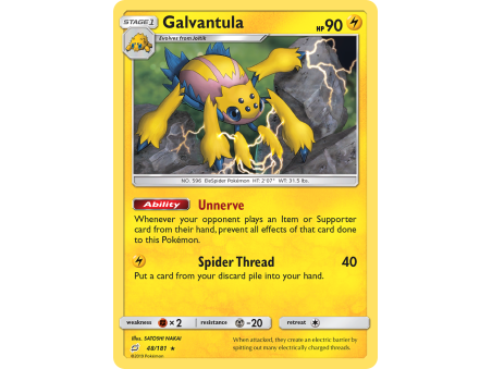 Galvantula (Reverse Holo)