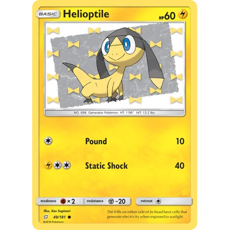 Helioptile (Reverse Holo)