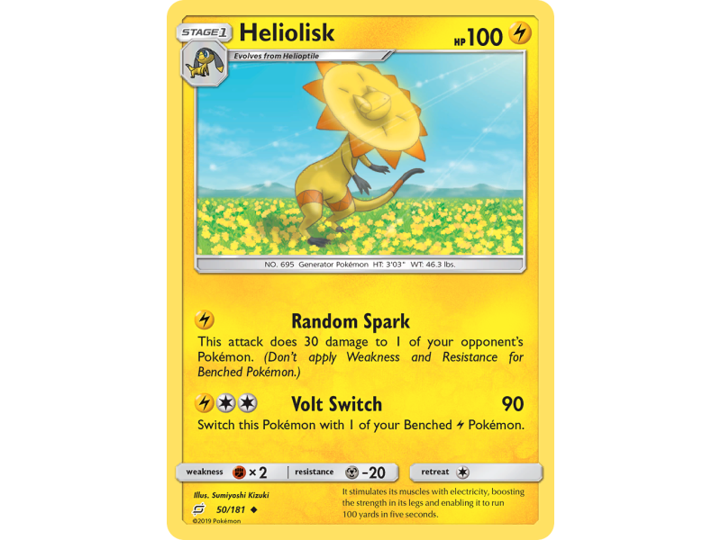 Heliolisk (Reverse Holo)