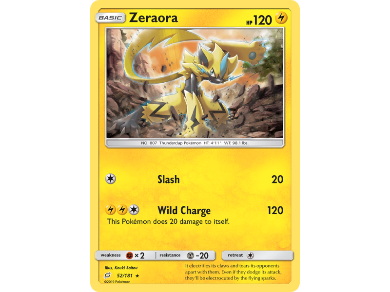 Zeraora (Holo)