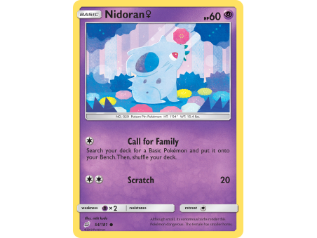 Nidoran ♀ (Reverse Holo)