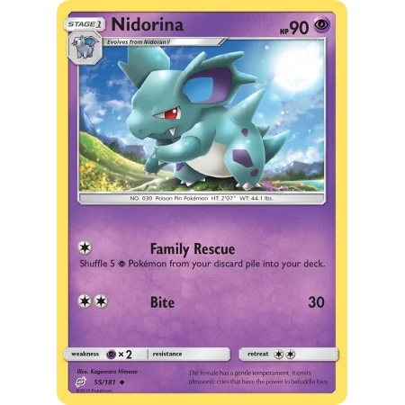 Nidorina (Reverse Holo)
