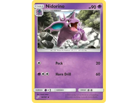 Nidorino (Reverse Holo)