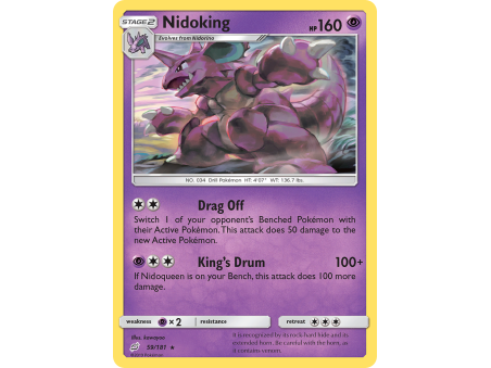 Nidoking (Reverse Holo)