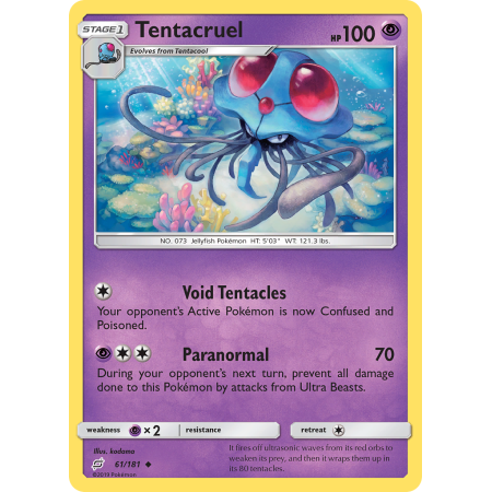 Tentacruel (Reverse Holo)