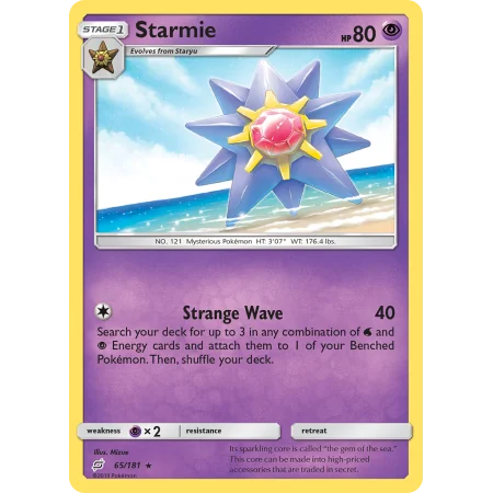 Starmie (Reverse Holo)