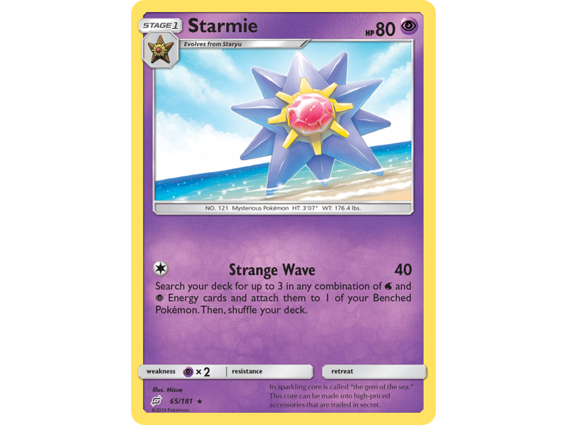 Starmie (Reverse Holo)