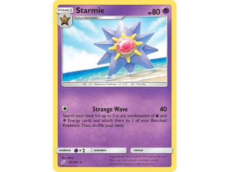 Starmie (Reverse Holo)