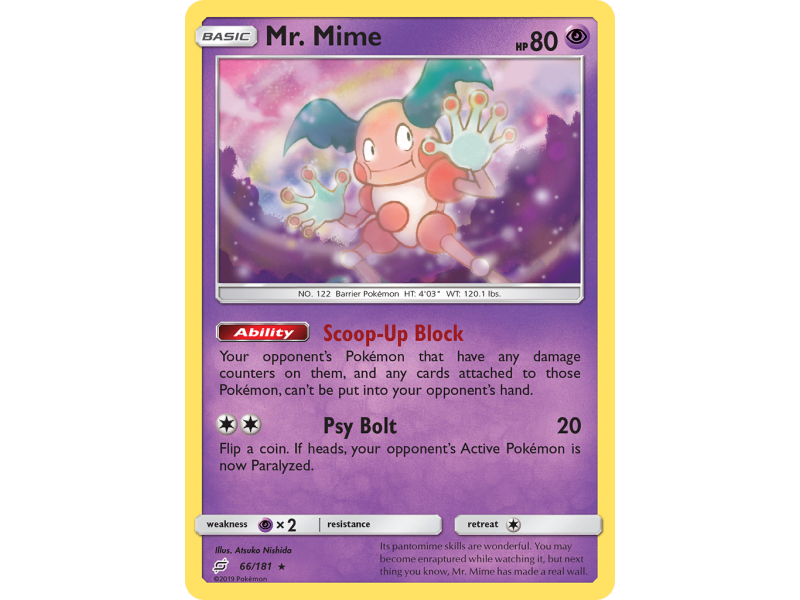 Mr. Mime (Reverse Holo)