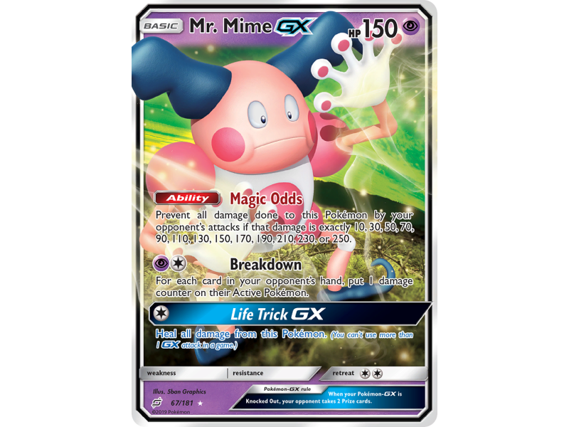 Mr. Mime-GX (Holo)