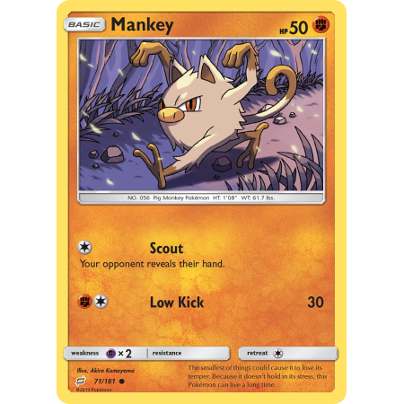 Mankey (Reverse Holo)