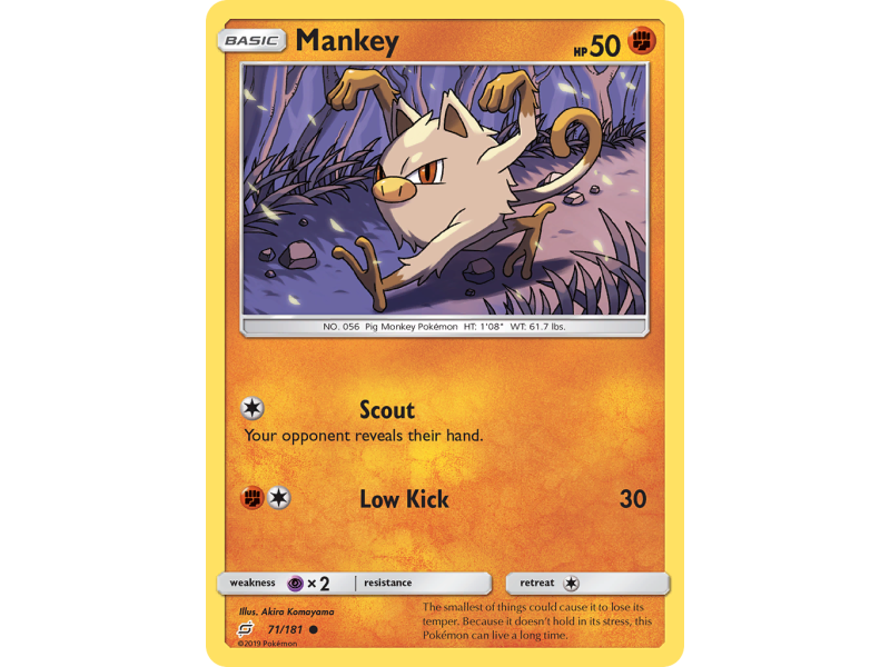 Mankey (Reverse Holo)