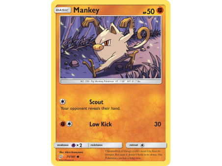 Mankey (Reverse Holo)
