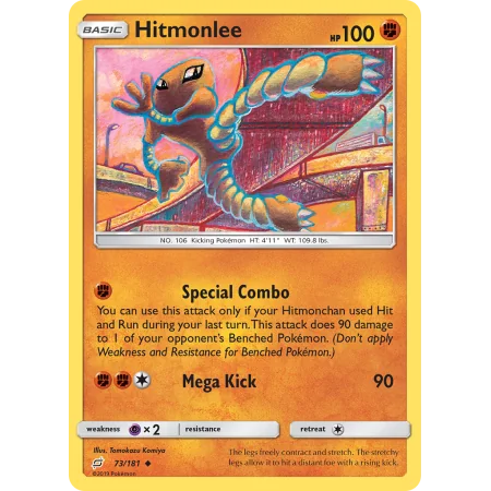 Hitmonlee (Reverse Holo)