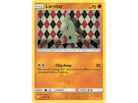 Larvitar (Reverse Holo)
