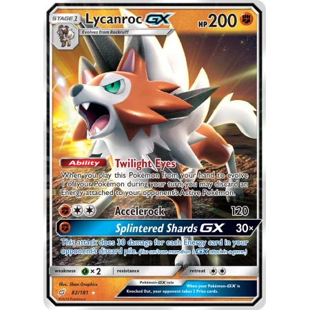 Lycanroc-GX (Holo)