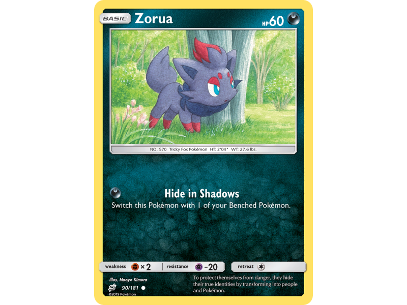 Zorua (Reverse Holo)