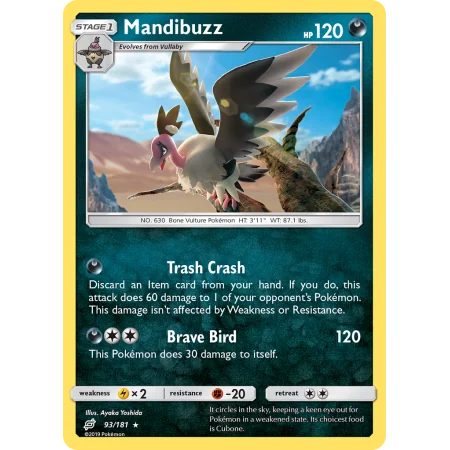 Mandibuzz (Reverse Holo)